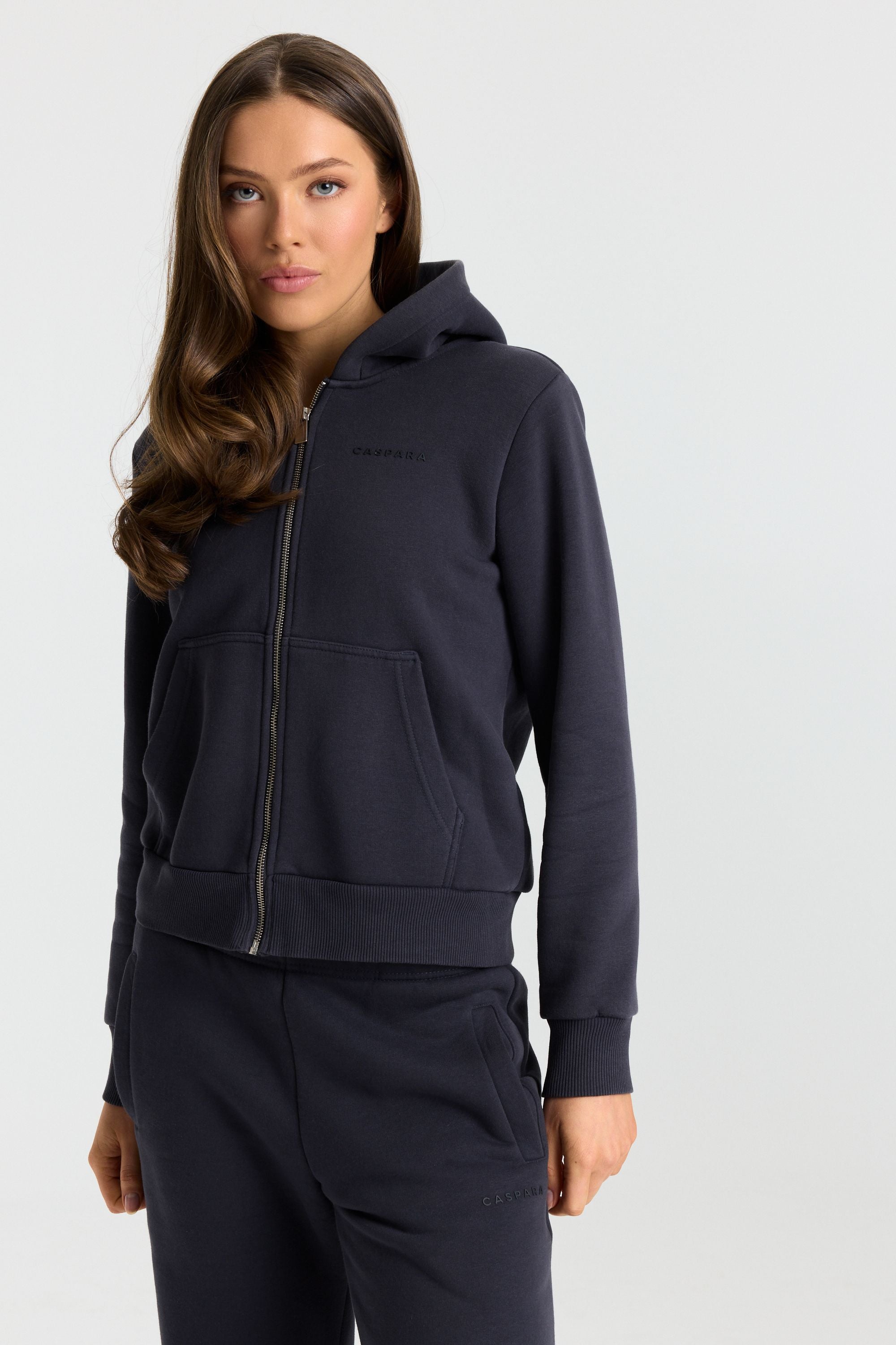 W. Cosmo Zip Hoodie - Anthracite